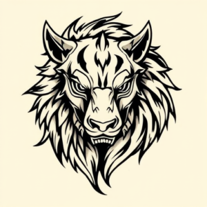 Neo-Traditional Animal Tattoo