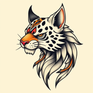 Neo-Traditional Animal Tattoo