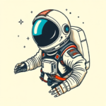 Neo-Traditional Astronaut Tattoo