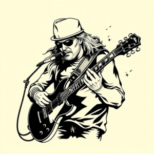 Neo-Traditional Band Tattoo