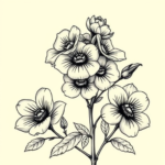 Neo-Traditional Bluebonnet Tattoo