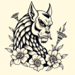 Neo-Traditional Bmo Tattoo