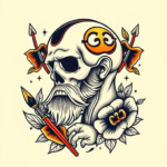 Neo-Traditional Bmo Tattoo