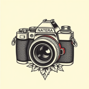 Neo-Traditional Camera Tattoo