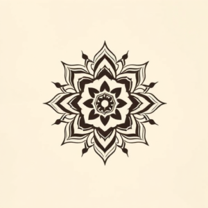 Neo-Traditional Chakra Tattoo