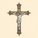 Neo-Traditional Crucifix Tattoo