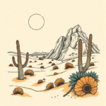 Neo-Traditional Desert Tattoo