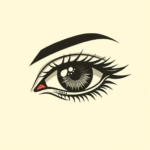 Neo-Traditional Eye Tattoo