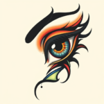Neo-Traditional Eye Tattoo