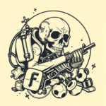 Neo-Traditional Fallout Tattoo