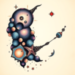 Neo-Traditional Galaxy Tattoo