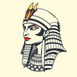 Neo-Traditional Horus Tattoo