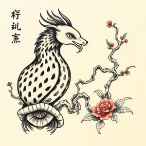 Neo-Traditional Kintsugi Tattoo