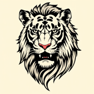 Neo-Traditional Leo Tattoo