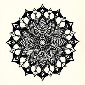 Neo-Traditional Mandala Tattoo