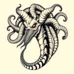 Neo-Traditional Medusa Tattoo