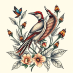 Neo-Traditional Nature Tattoo