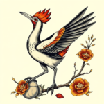 Neo-Traditional Roadrunner Tattoo