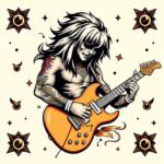 Neo-Traditional Rock Tattoo