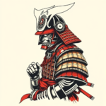 Neo-Traditional Samurai Tattoo