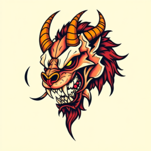 New School Cerberus Tattoo