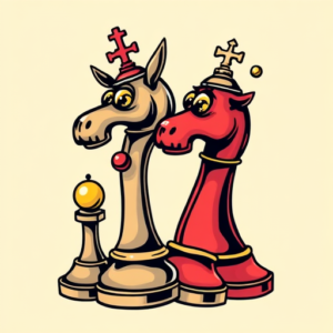 New School Chess Tattoo