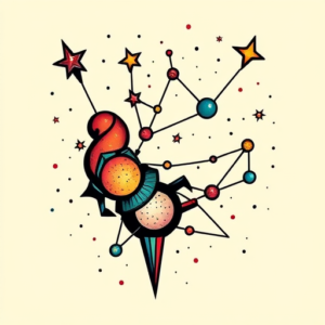 New School Constellation Tattoo