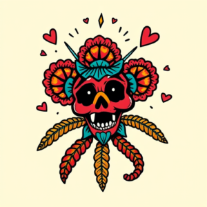 New School Crochet Tattoo