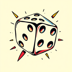 New School Dice Tattoo