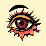 New School Eye Tattoo