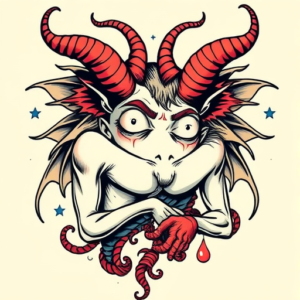 New School Hades Tattoo