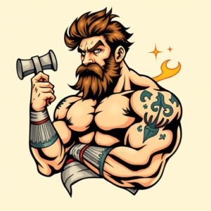 New School Hercules Tattoo