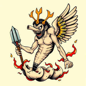 New School Icarus Tattoo