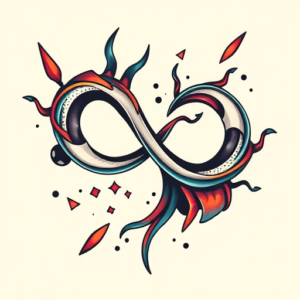 New School Infinity Tattoo