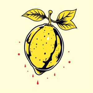 New School Lemon Tattoo