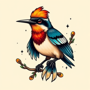 New School Mockingbird Tattoo