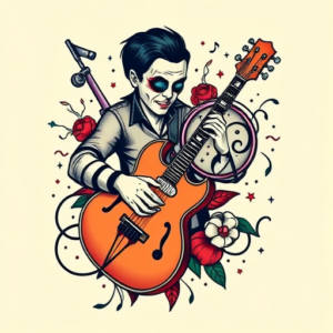 New School Music Tattoo