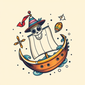 New School Nautical Tattoo