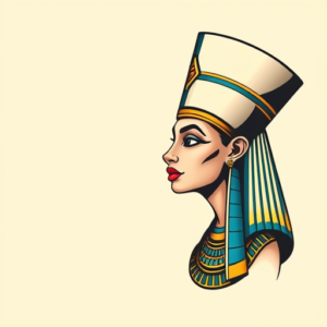 New School Nefertiti Tattoo