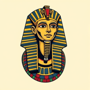 New School Pharaoh Tattoo