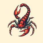 New School Scorpio Tattoo