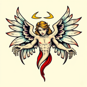 New School Seraphim Tattoo