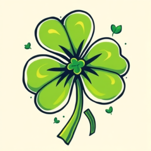 New School Shamrock Tattoo