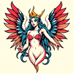 New School Valkyrie Tattoo