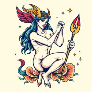 New School Virgo Tattoo