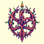 New School Yggdrasil Tattoo