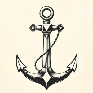 Norse Anchor Tattoo