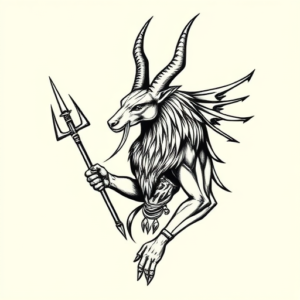 Norse Anubis Tattoo