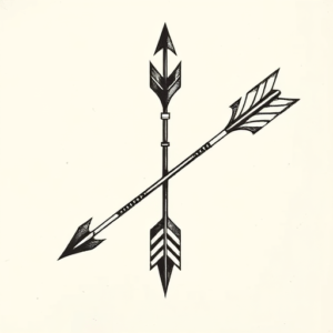 Norse Arrow Tattoo