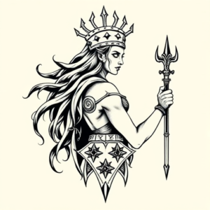 Norse Athena Tattoo